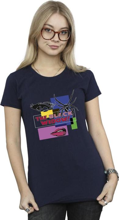 Image du produit - T-shirt BLACK WIDOW POP ART - Femme (S)