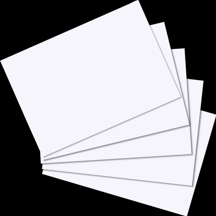 Image du produit Herlitz Fiches (A7, 170 g/m², 100 x)