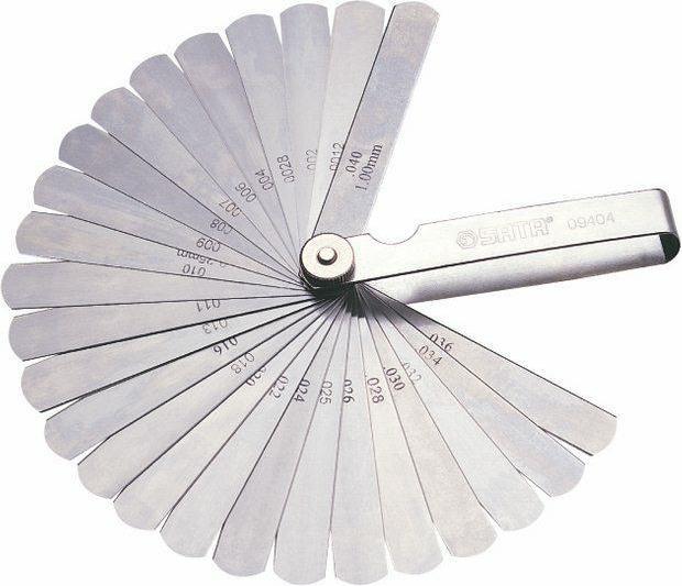 Image du produit SATA Jauge de niveau, 32 feuilles, 0,02-1,00 mm