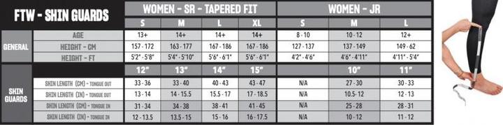 Actual product image CCM JetSpeed FTW SR hockey shin guards for women (SR 12"/30 cm) (12)