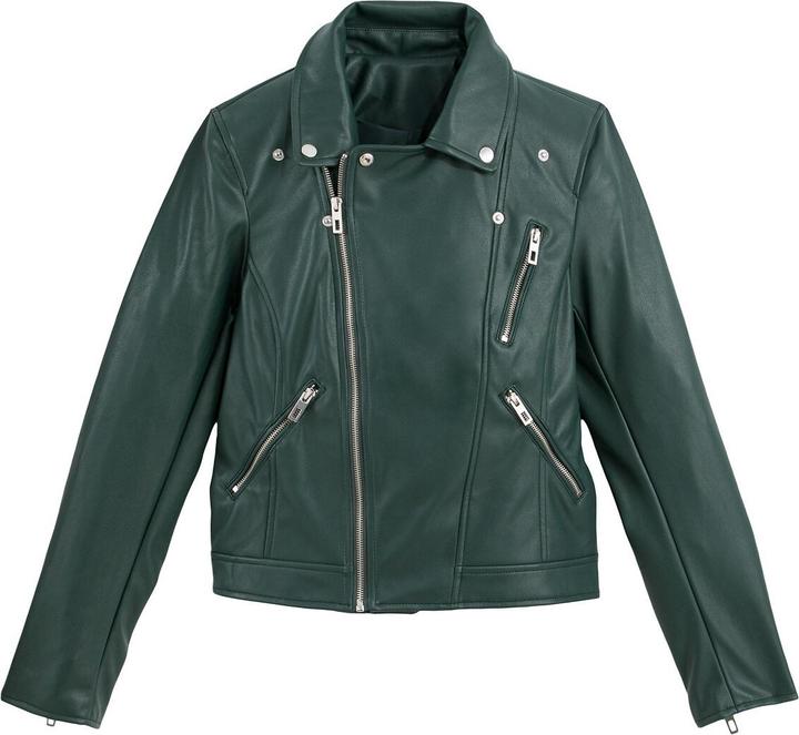 Produktbild La Redoute Collections Bikerjacke aus Kunstleder (46)