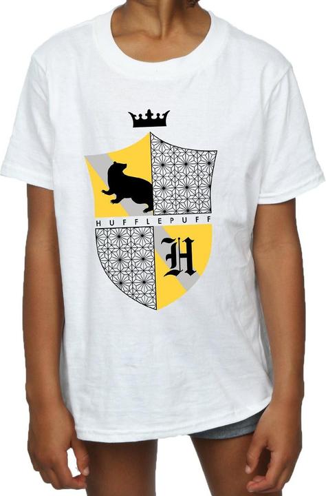 Immagine prodotto Hufflepuff Shield Maglietta Ragazze (116)