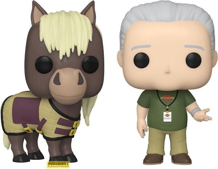 Produktbild Funko Parks & Recreation POP! TV Vinyl Figuren, Jerry & Lil Sebastian, 5 cm