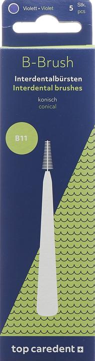 Immagine prodotto Top Caredent B11 IDBG-VK Interdentalbürste violett konisch >2.4mm (5 x)
