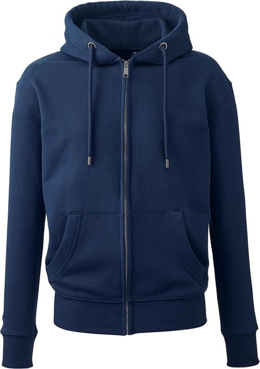 Actual product image Anthem Hoodie with full-length zip Cotton from organic farming (S)