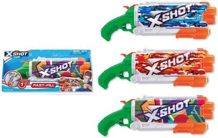 Actual product image Xshot X-Shot Water Gun Fast Fill Skins Pump Action, 500ml