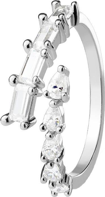 Produktbild Star Piercing Ring silber Prinzessin (50)