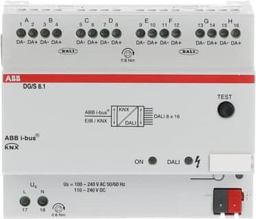 Immagine prodotto ABB Gateway Dali 8 volte DG/S8.1