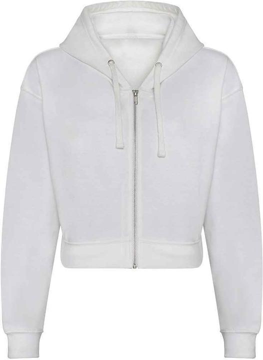 Awdis Hoodie Mit Durchgehendem Reissverschluss Kurz Geschnitten (XXS)