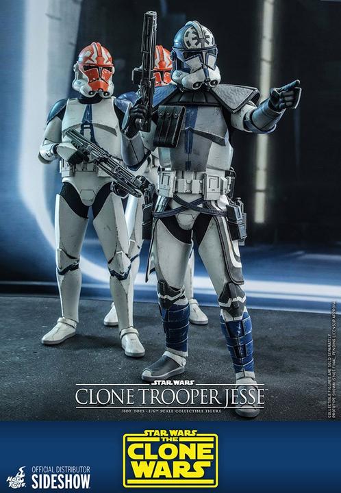 Produktbild Hot Toys Star Wars The Clone Wars figurine 1/6 Clone Trooper Jesse 30 cm