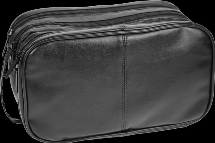 Produktbild Herrentasche aus Kunstleder, 2 grosse Fächer, 1 grosses Fach mit Nass-Fach,29x18x13 cm