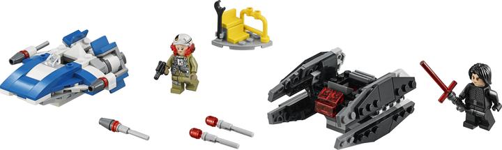Produktbild LEGO A-Wing vs. Tie Silencer Microfighters (75196, LEGO Star Wars)