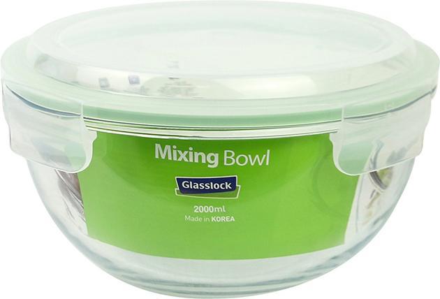 Image du produit Glasslock Boîte de conservation en verre - Saladier type (MBCB-200, 2L) (21.30 cm, 2 l, 1 x)
