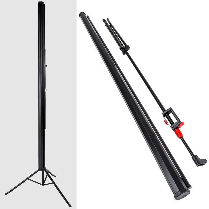 Produktbild tectake Stativ Beamer Leinwand (110.24", 1:1)