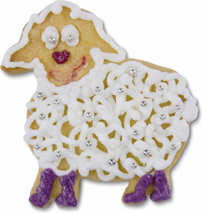 Actual product image Städter Easter Cookie Cutter Stainless Steel Sheep 6 cm