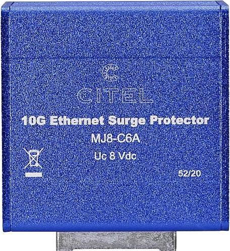 Actual product image Citel STP MJ8C6A Surge Arrester 10 Gb Ethernet