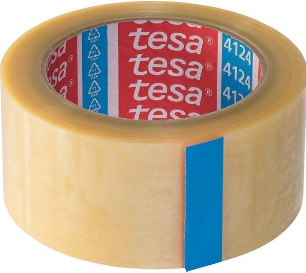 Immagine prodotto tesa tesapack Nastro per pacchi ULTRA STRONG - Nastro da imballaggio in PVC per imballaggi stretti e (50 mm)