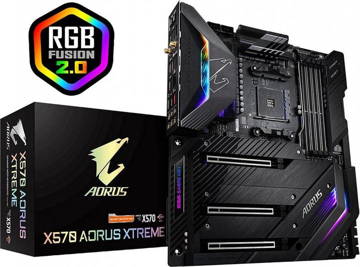 Actual product image Gigabyte X570 Aorus Xtreme (AM4, AMD X570, E-ATX)