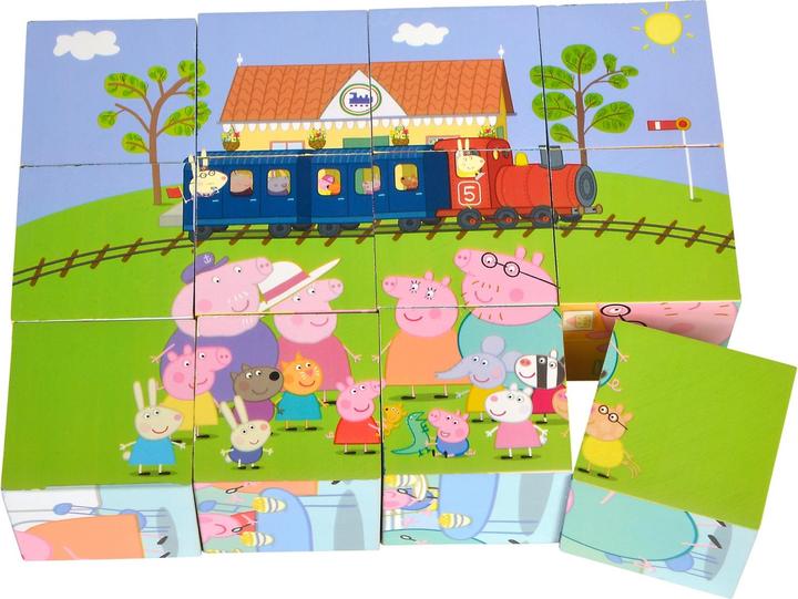Produktbild Simba Peppa Pig, Bilderwürfel (12 Teile)