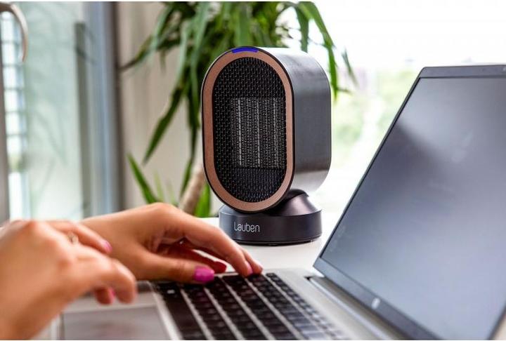 Actual product image Lauben Table fan & heater 2in1 600BB LBHFMDFH60BBA