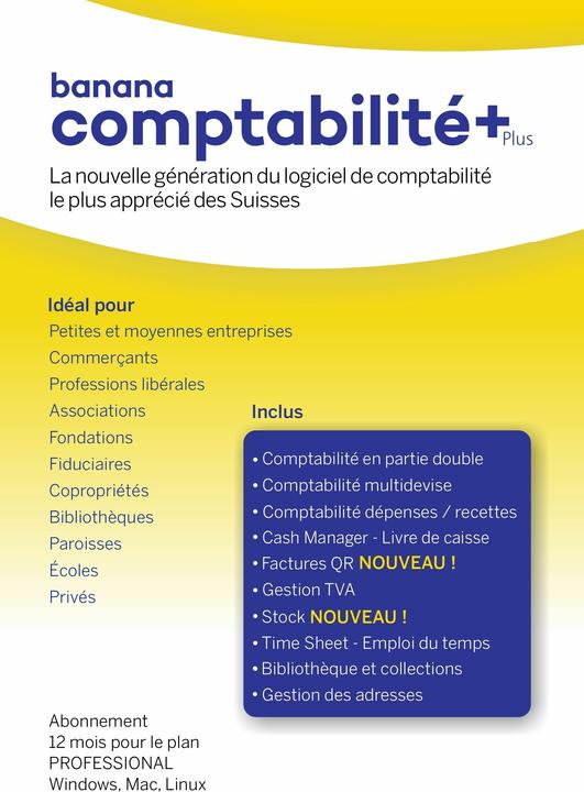 Image du produit Banana Comptabilité Plus (12 mois)
