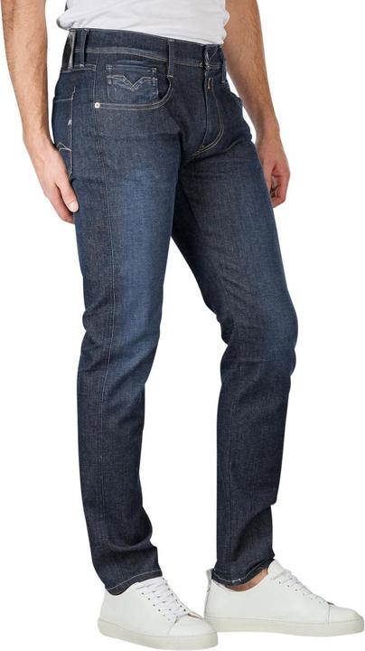 Actual product image Replay Anbass Jeans Slim Fit Dark Blue Used (W34/L34)