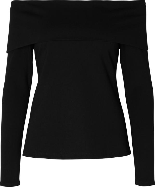 Actual product image Selected Femme Long Sleeve Off Shoulder Top (L)