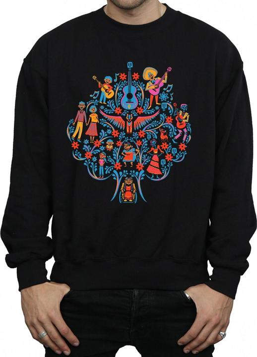 Actual product image Disney Mens Coco Tree Pattern Sweatshirt (M)