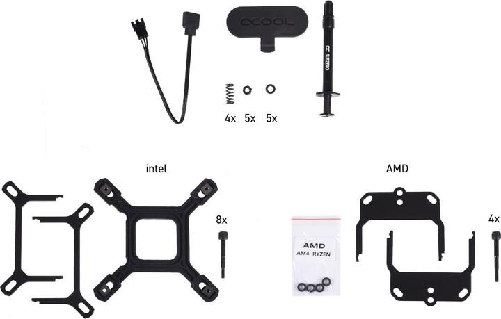 Produktbild Alphacool Eisbaer Aurora LT Solo bk 1022368