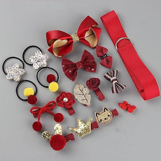 Immagine prodotto Activity Board Set di 18 pezzi di fermagli per capelli per bambine, gioielli per capelli per bambine, fermagli per (18 pz.)