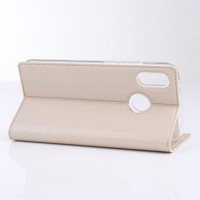Produktbild MU Classic Leder Bookcover Hülle (Huawei P Smart+)
