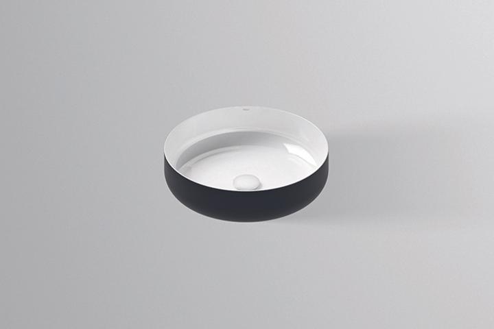 Bicolor (mattschwarz/weiss glänzend)