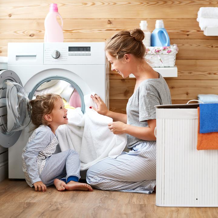 Immagine prodotto Relaxdays Cesto portabiancheria (95 l)
