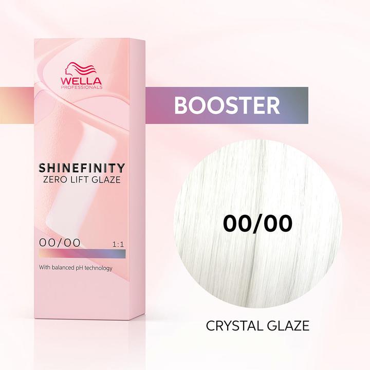Actual product image Wella Shinefinity (00, 00 - Crystal Glaze)