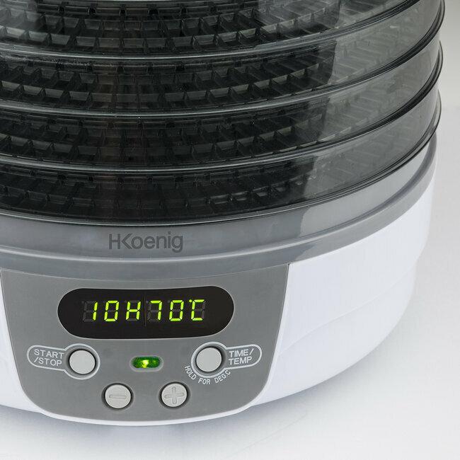 Produktbild H.Koenig Koenig DSY700 - Voedseldroger - 5 Lades - Timer