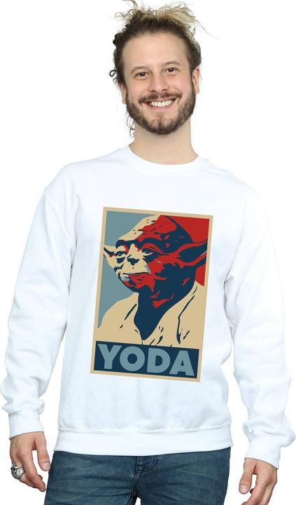 Produktbild Star Wars Yoda Poster Sweatshirt (XL)
