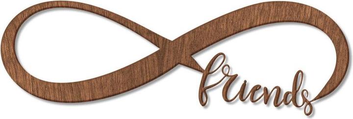 Actual product image Trenddeko Infinite Friends (30 x 10 cm)