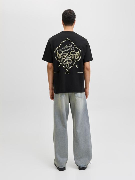 Produktbild Jack & Jones Gedruckt Rundhalsausschnitt T-shirt T-shirt (M)