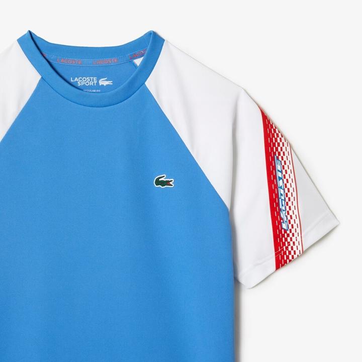 Image du produit Lacoste T-shirt homme SPORT avec bande logo (XL)