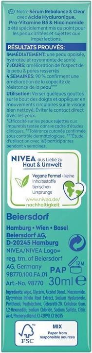 Produktbild NIVEA Derma Skin Clear (30 ml)