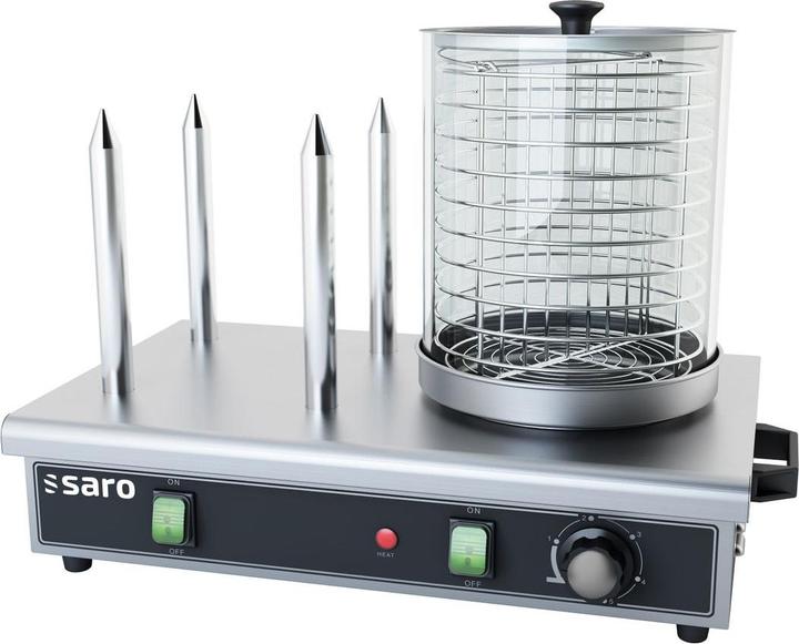 Image du produit Ich-zapfe Hot Dog Maker, Chauffe-saucisses, Chauffe-saucisses, Hot Dog Steamer - Modèle HW 2, Acier inoxydable
