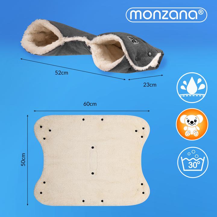 Produktbild Monzana Babyfusssack