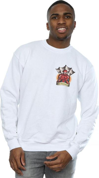 Image du produit - Sweat SPIDER-MAN TATTOO BREAST PRINT - Homme (4XL)