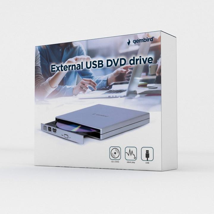 Immagine prodotto Gembird DVD-USB-02-SV (Masterizzatore DVD)
