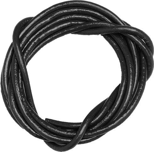 Image du produit Glorex Lederriemen schwarz 2mm/1m