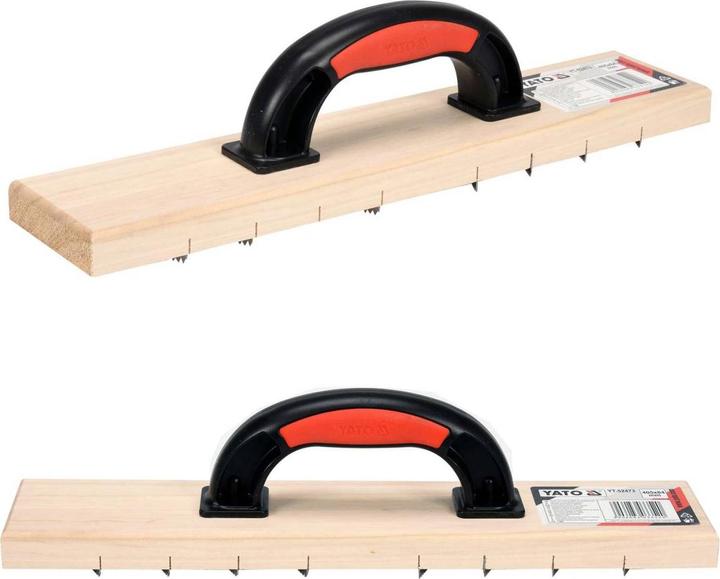 Actual product image Yato Professional rasp plane for aerated concrete and plaster | 405 x 84 mm | serrated design | Rabot (4 cm)