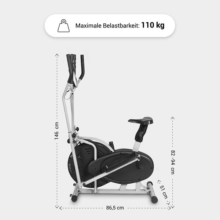 Image du produit Gorilla Sports Vélo elliptique - 395
