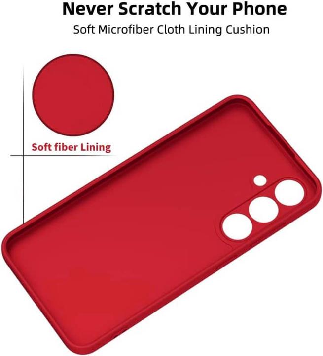 Produktbild X-Level Samsung Galaxy A36 5G - Thin Backcase, TPU Hülle, Rot (Samsung Galaxy A36)