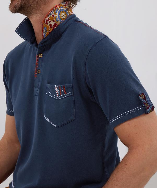 Produktbild Joe Browns Contrast Stitch Chest Pocket Pique Polo Shirt (S)
