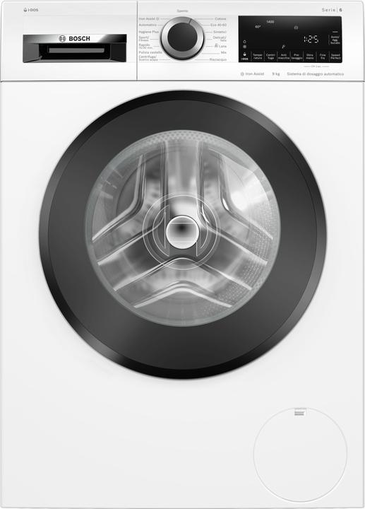Bosch Hausgeräte Bosch WGG244F0II Lavatrice 9 Kg Classe A (9 kg, A sinistra)
